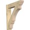 Ekena Millwork Balboa Slat Rough Sawn Outlooker, Douglas Fir, 8"W x 36"D x 40"H OUT08X36X40BOA06RDF - alternate 1